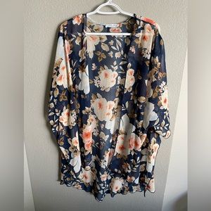 Like new sheer cardigan